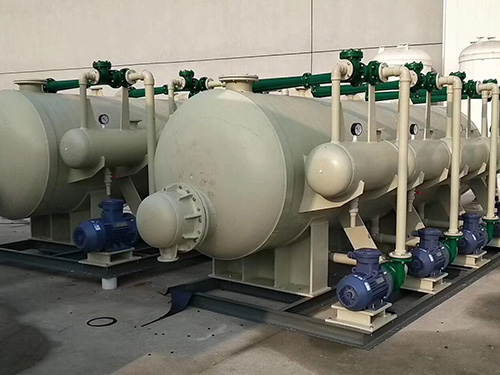 真空機(jī)組PP換熱器